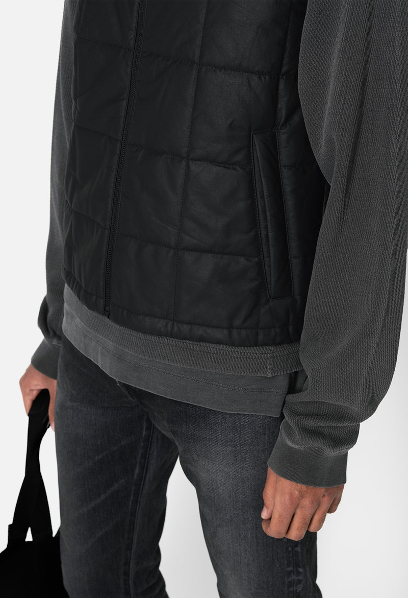 QUILTED LEATHER VEST 7