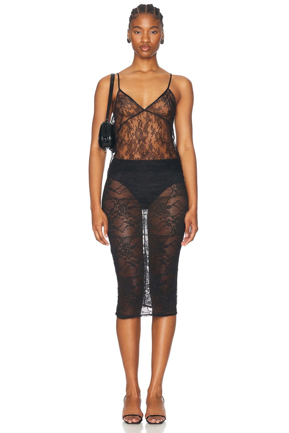 Treize Lace Slip Skirt - 5