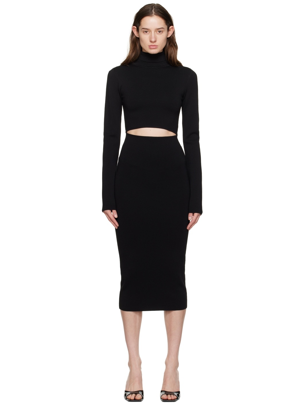 Black Suno Maxi Dress - 1