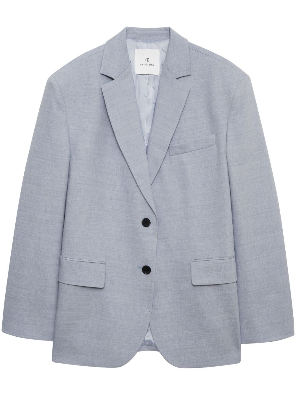 single-breasted blazer - 1