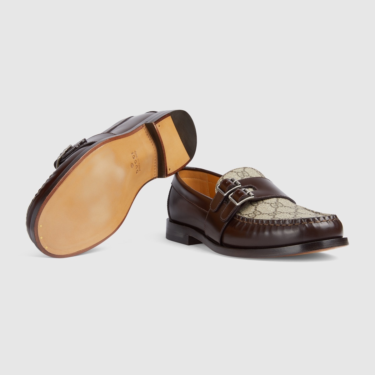 Men's buckle loafer with GG - 6