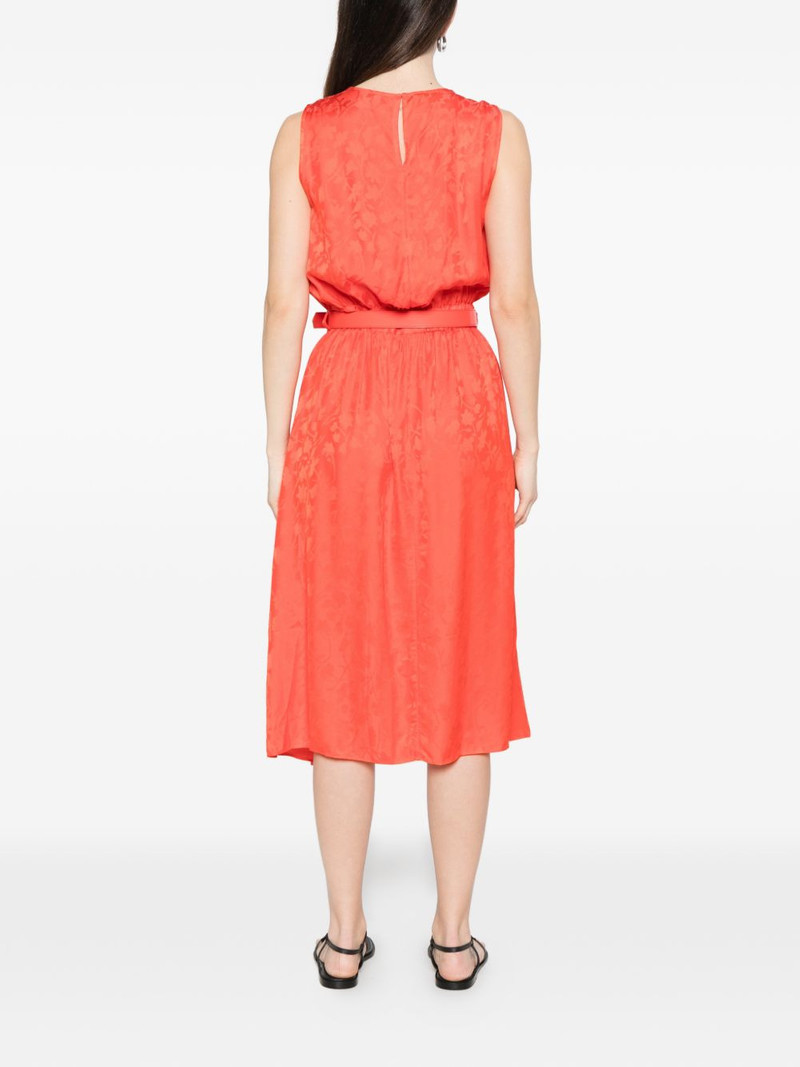 Caserta belted midi dress 4