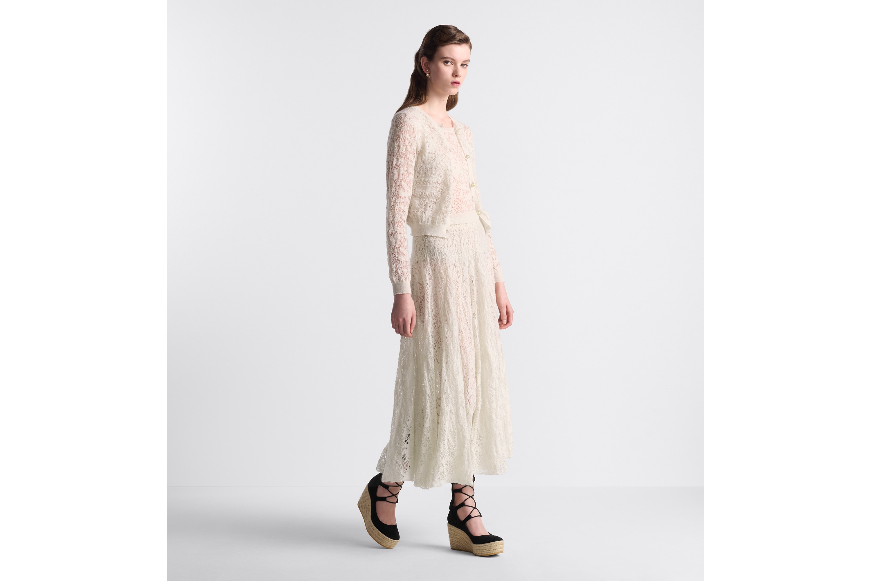 Flared Mid-Length Skirt - 2
