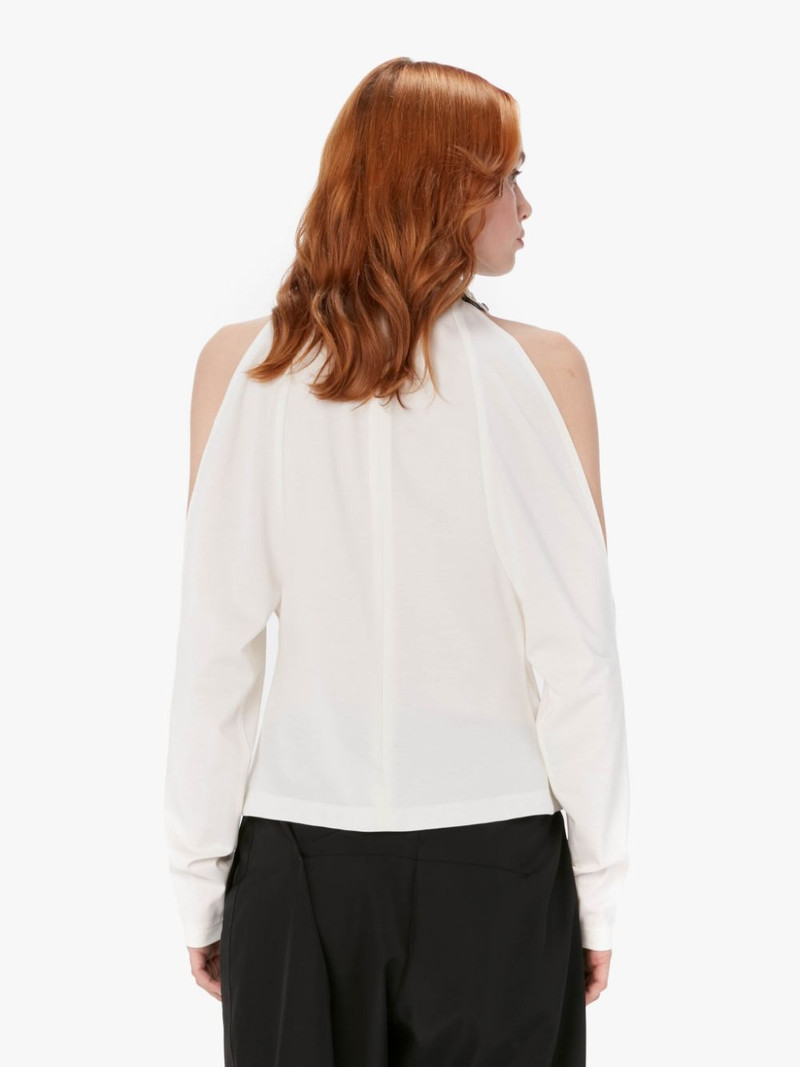 CHAIN LINK COLD SHOULDER TOP 3