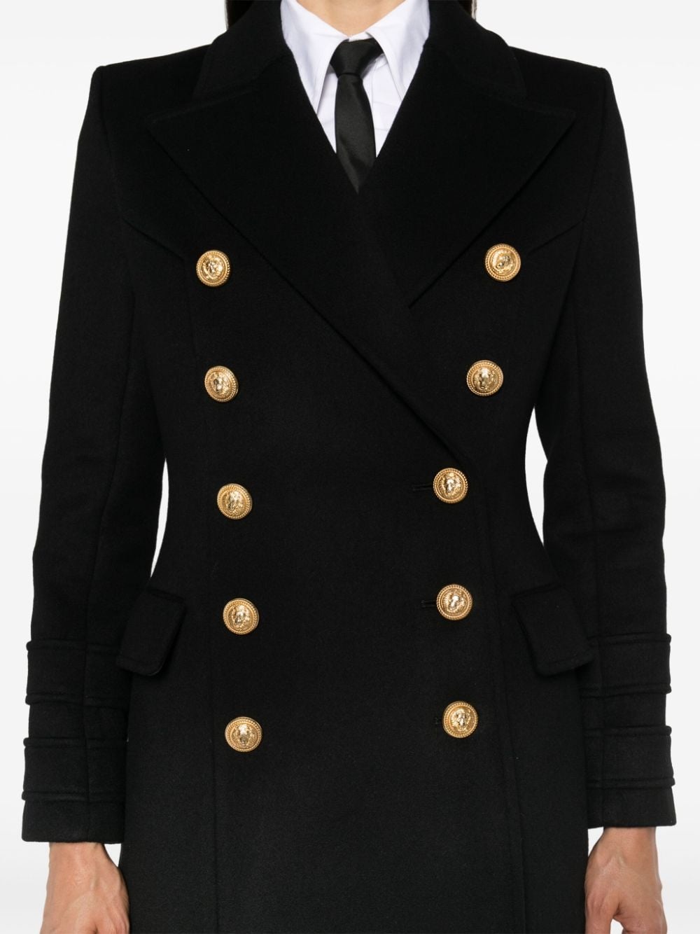 military-style coat - 9