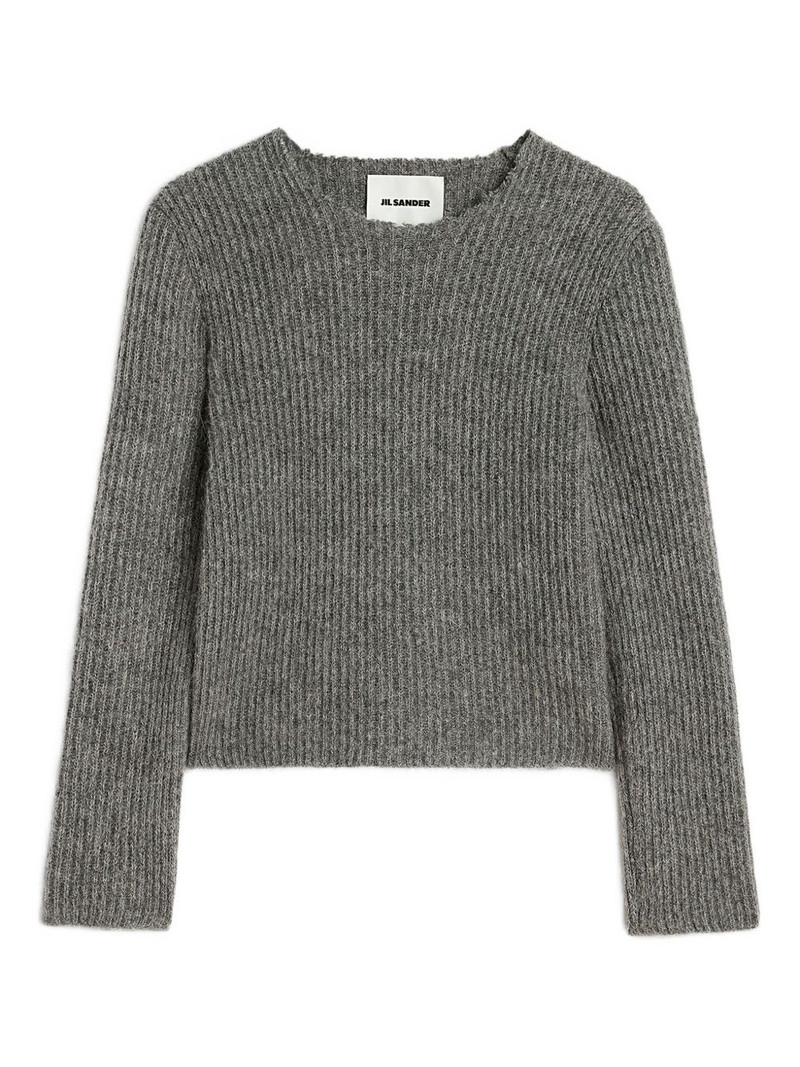 ribbed knit sweater 1