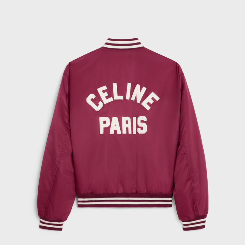 CELINE CELINE VARSITY JACKET IN NYLON outlook
