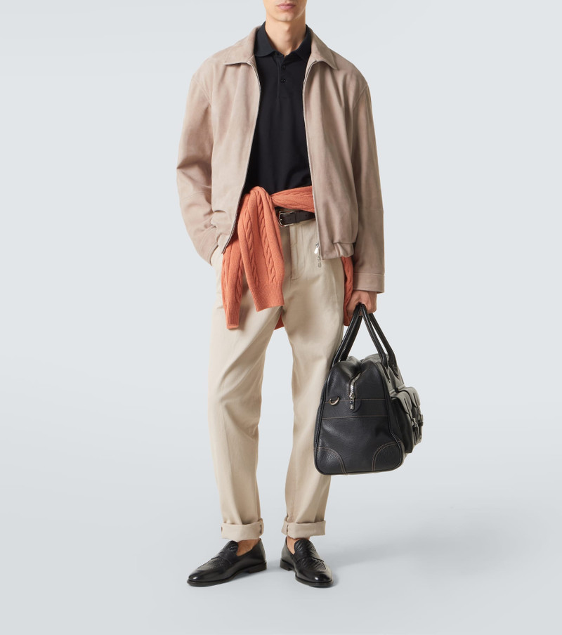 Brunello Cucinelli Logo cotton polo shirt outlook