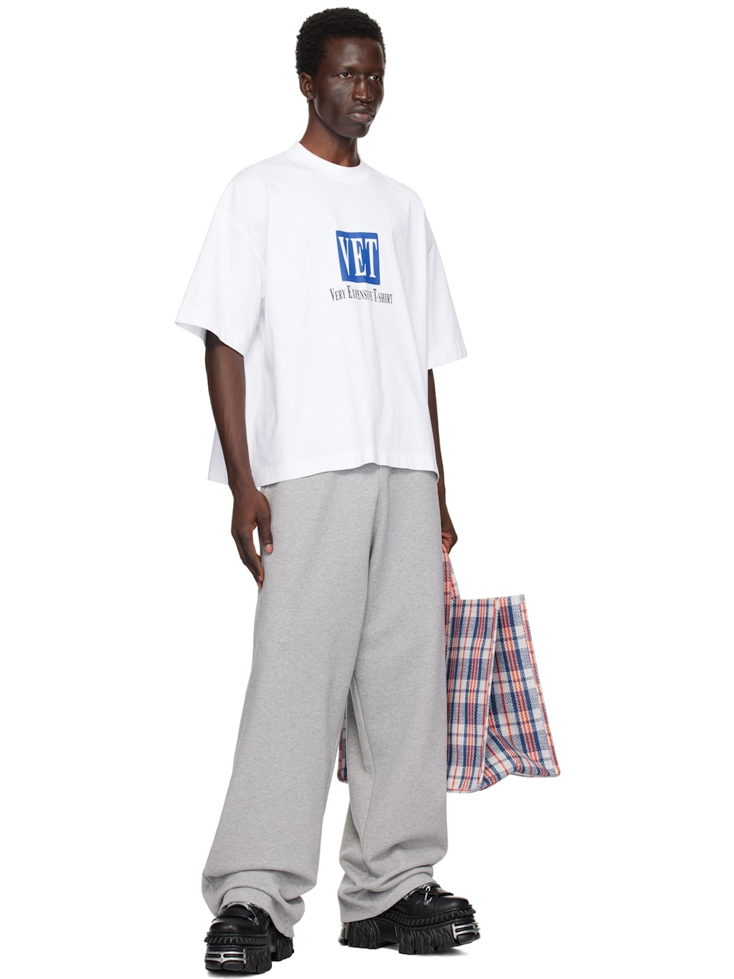 Gray Embroidered Logo Sweatpants - 4