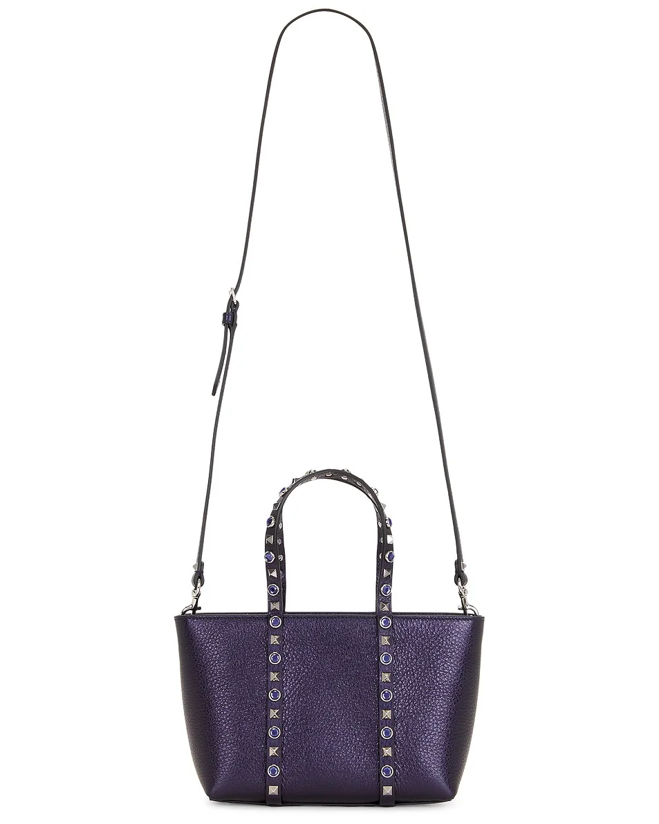 Rockstud Mini Tote Bag - 1