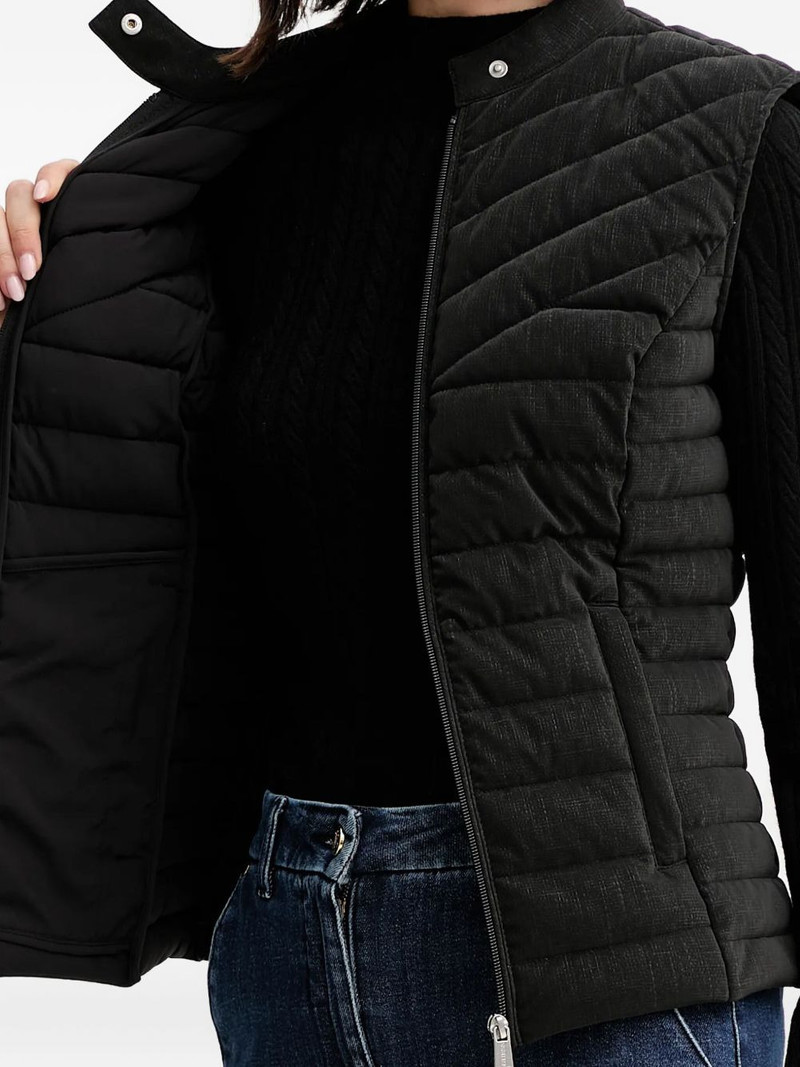 quilted zip gilet 5