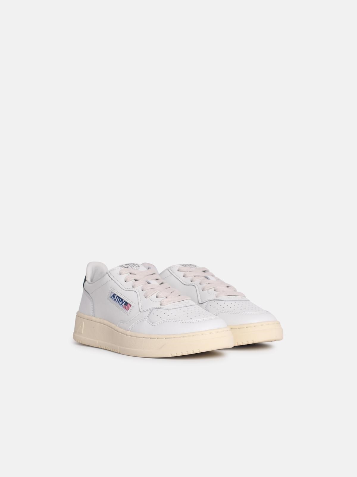 'MEDALIST LOW' WHITE LEATHER SNEAKERS - 2