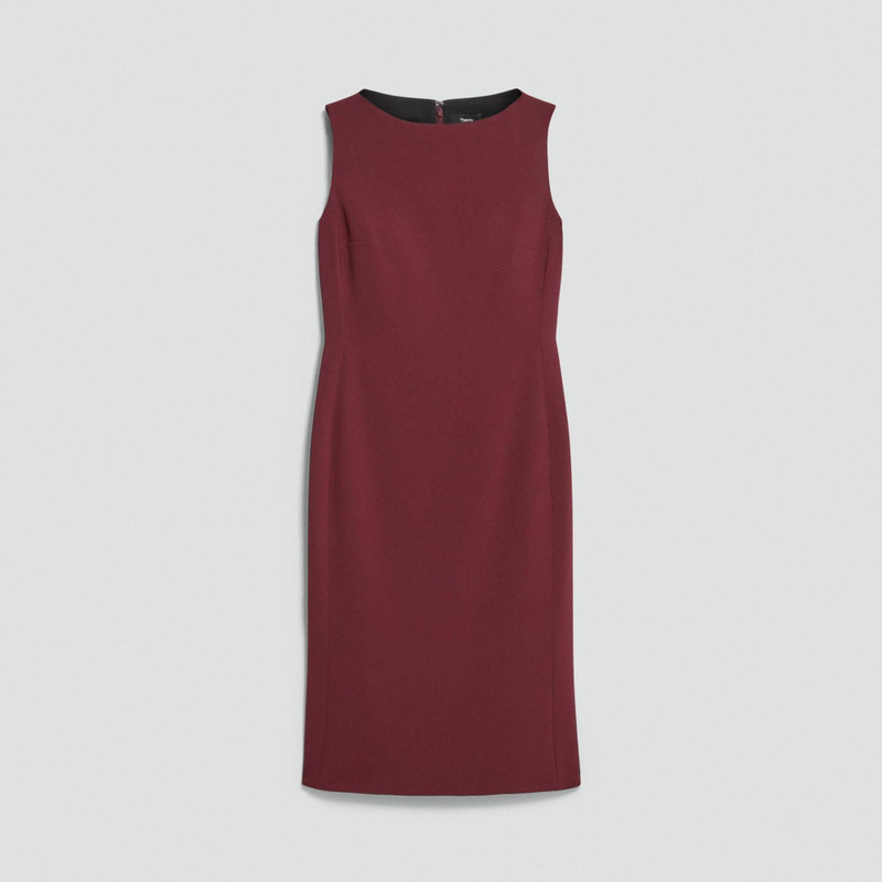 Flared Dress in Admiral Crepe 1