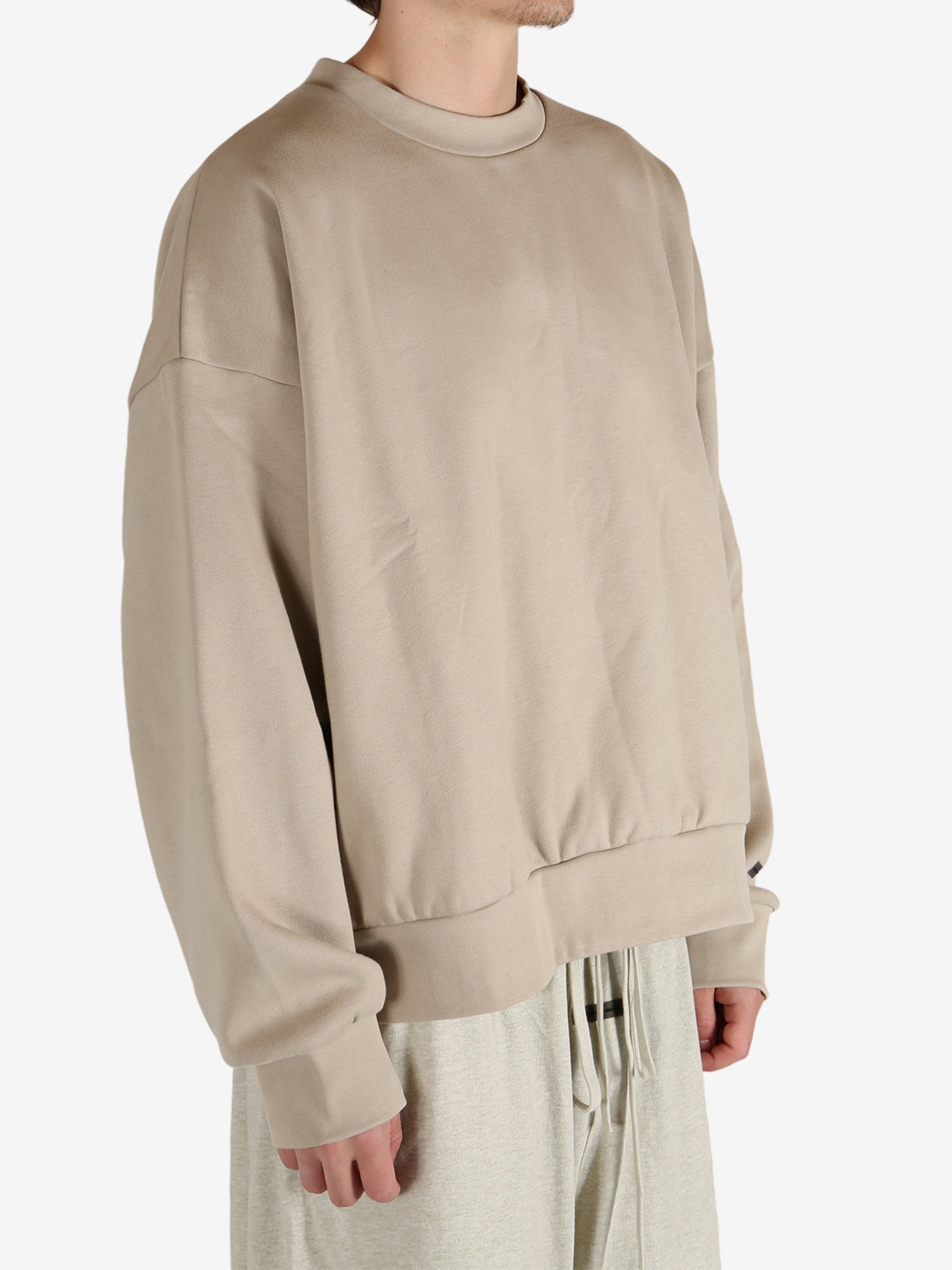 FEAR OF GOD ESSENTIALS - Men Classic Fit Fleece Crewneck - 2