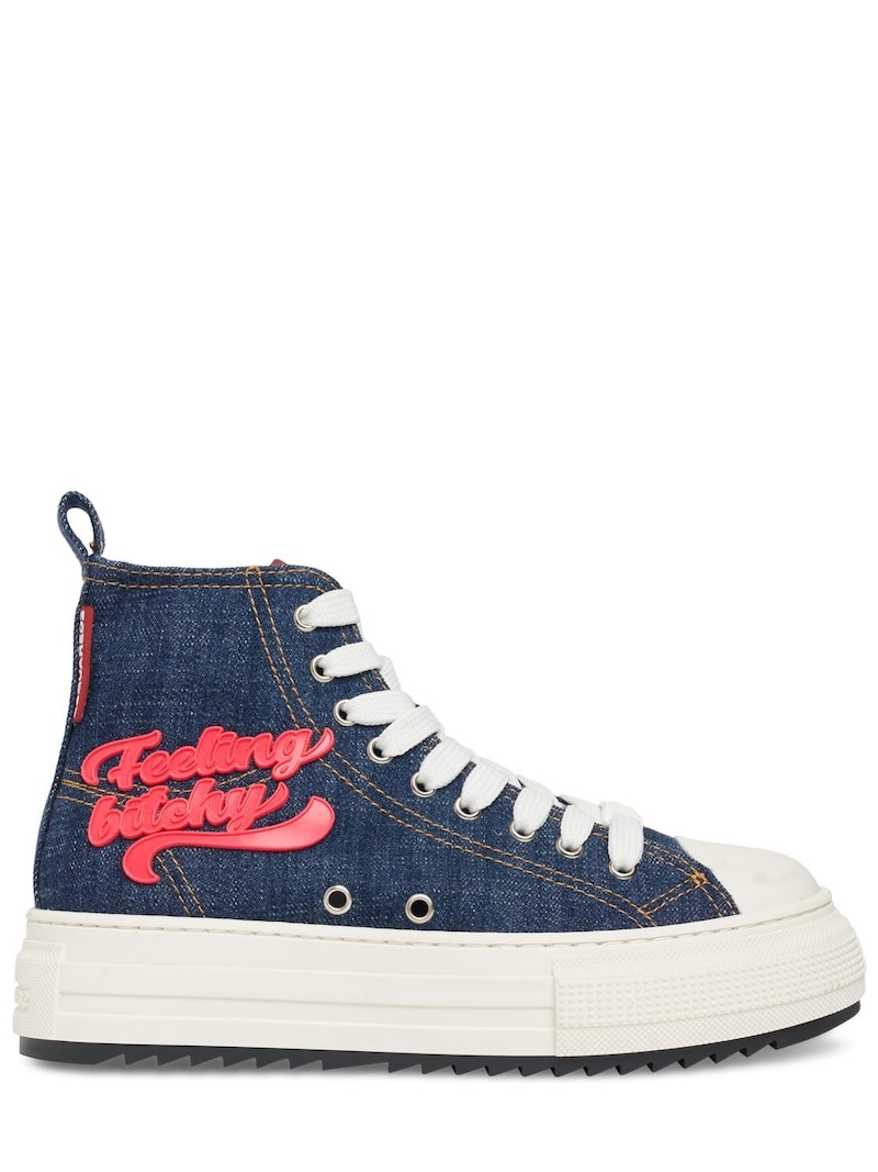 Berlin denim sneakers - 1