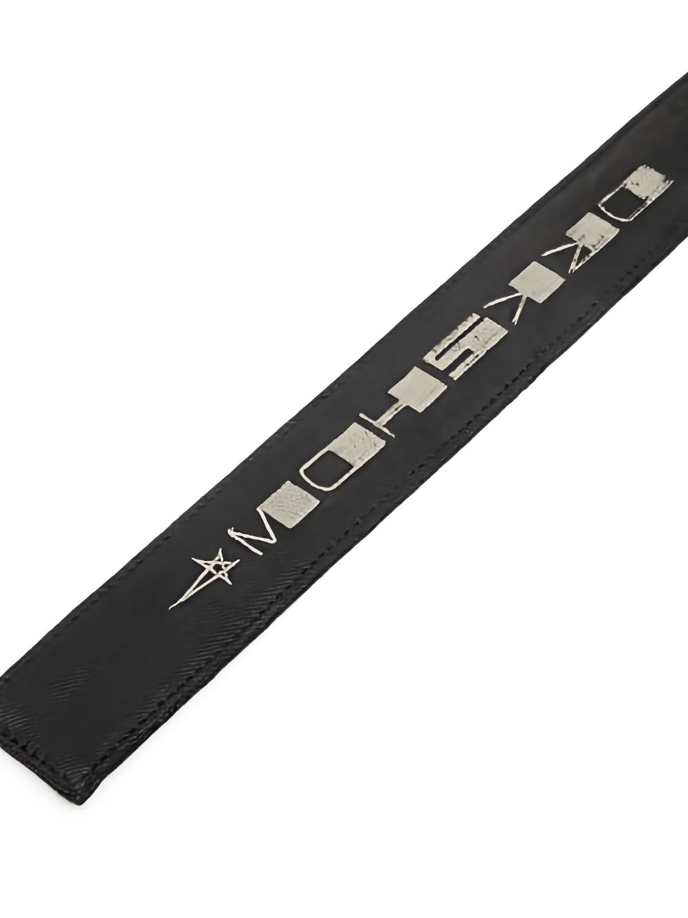 logo-embroidered keychain - 3