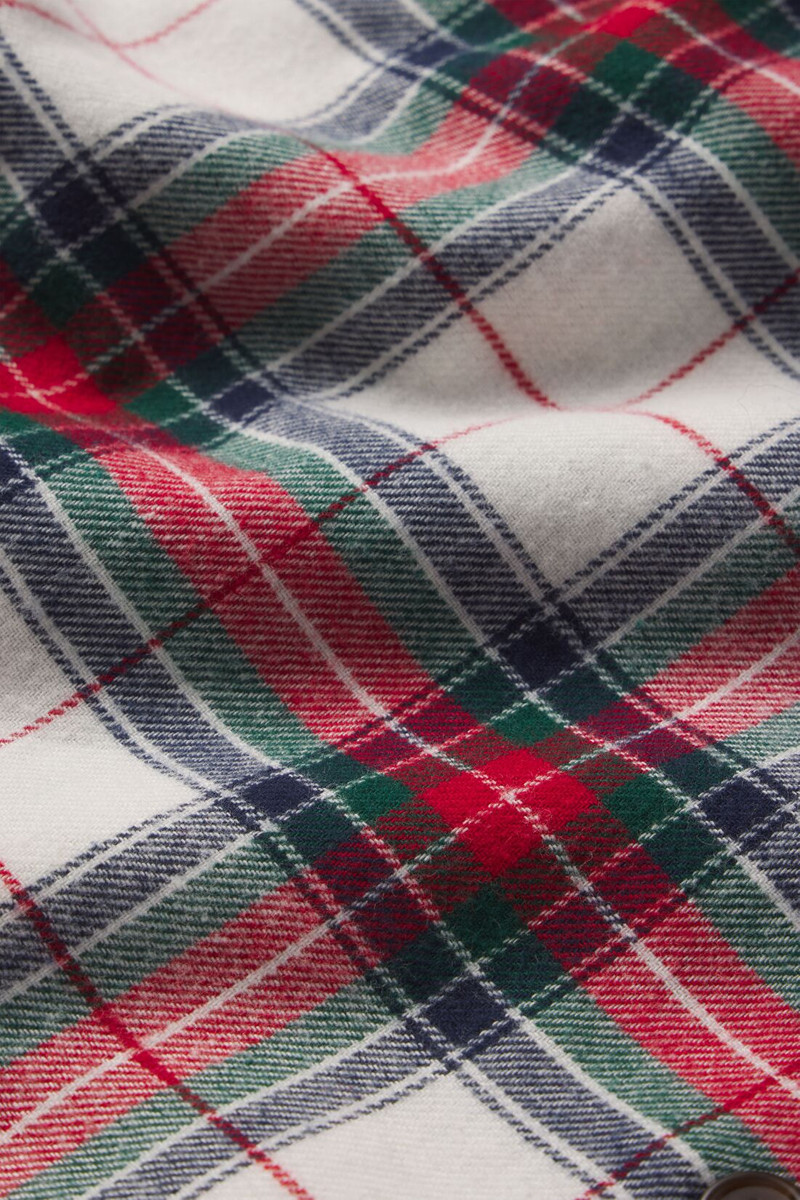 Men's Flannel Long PJ Set 4