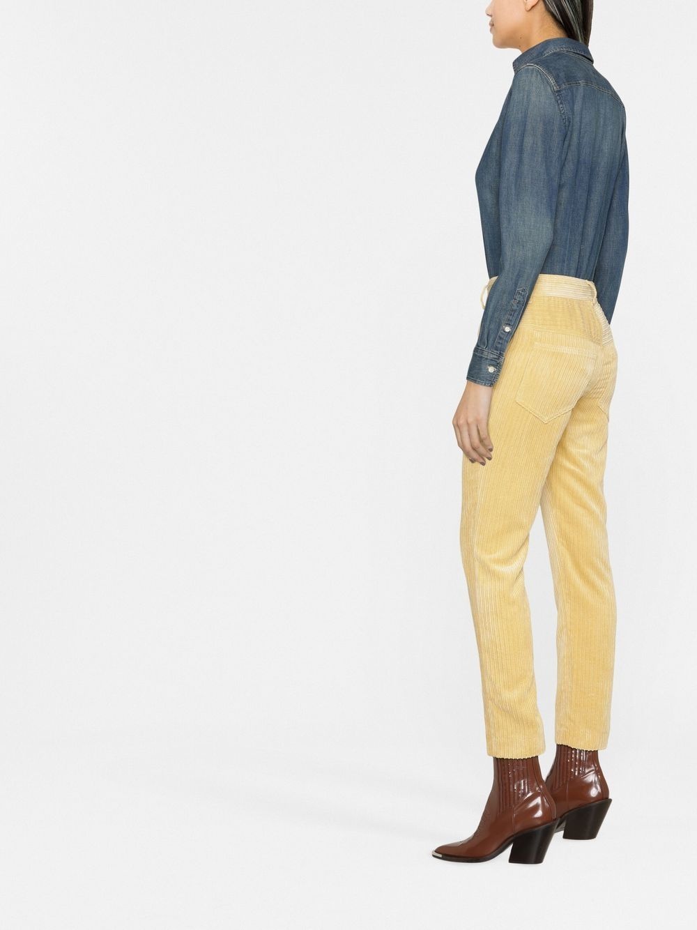 Tilorsya corduroy straight trousers - 3