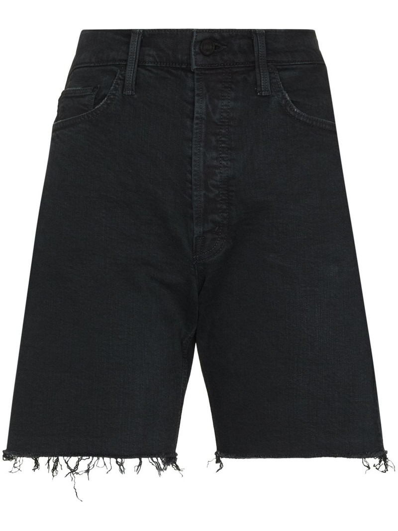 frayed edge shorts 1