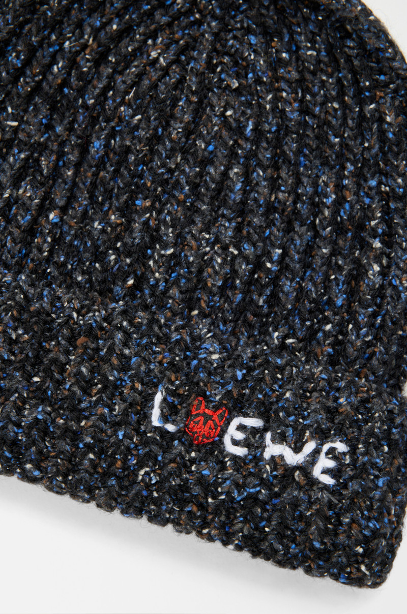 Beanie in wool, silk and alpaca blend 5