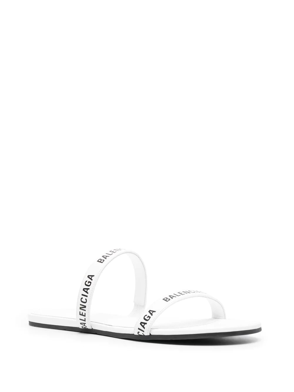 logo-print strappy sandals - 2