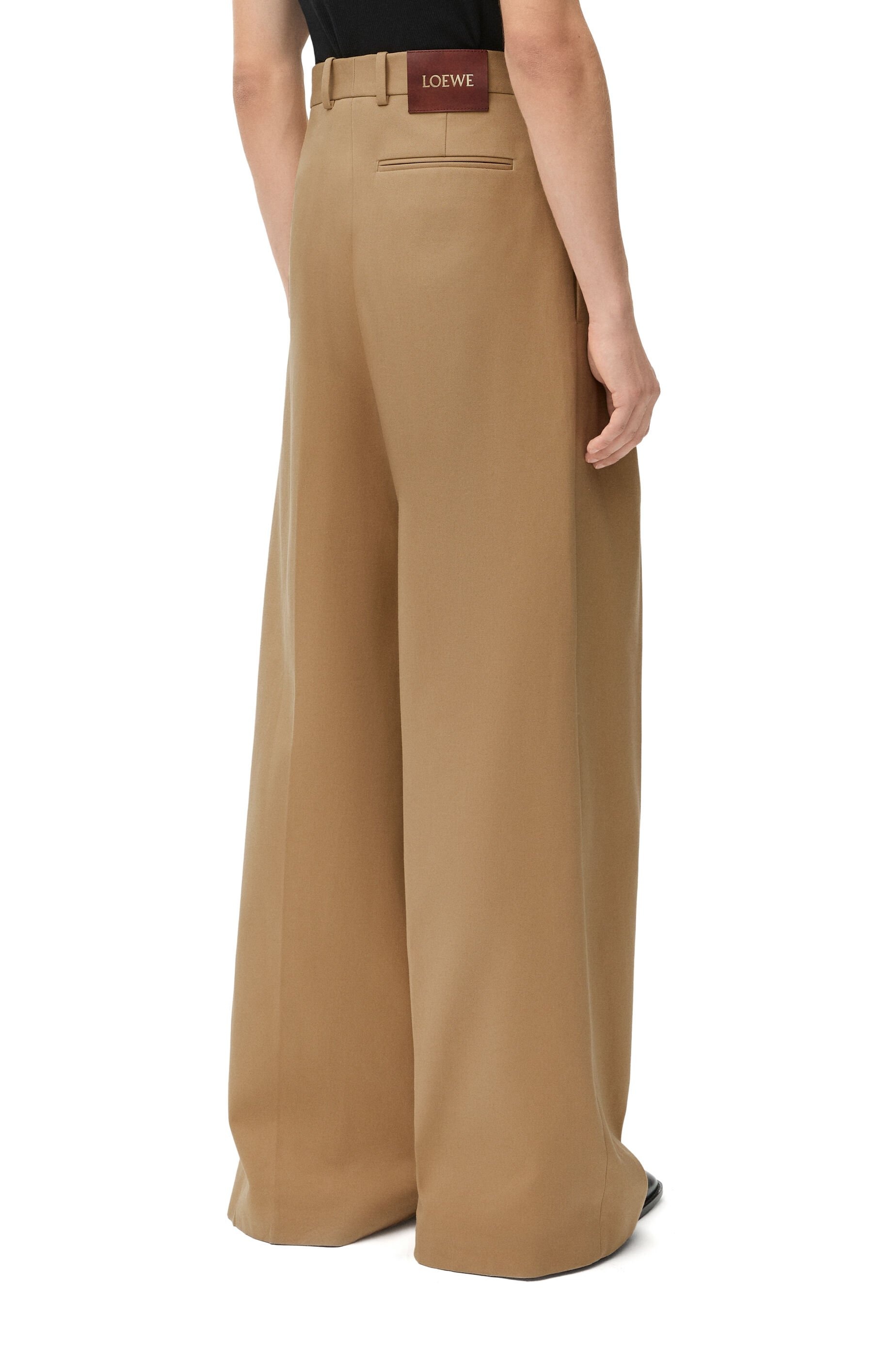 Pleated trousers in cotton - 4