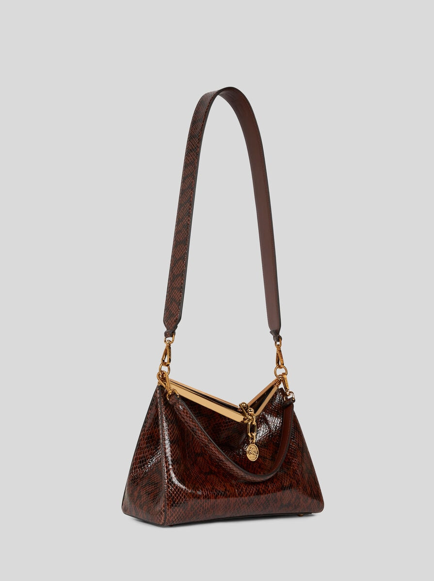 MEDIUM VELA BAG IN ELAPHE LEATHER - 7