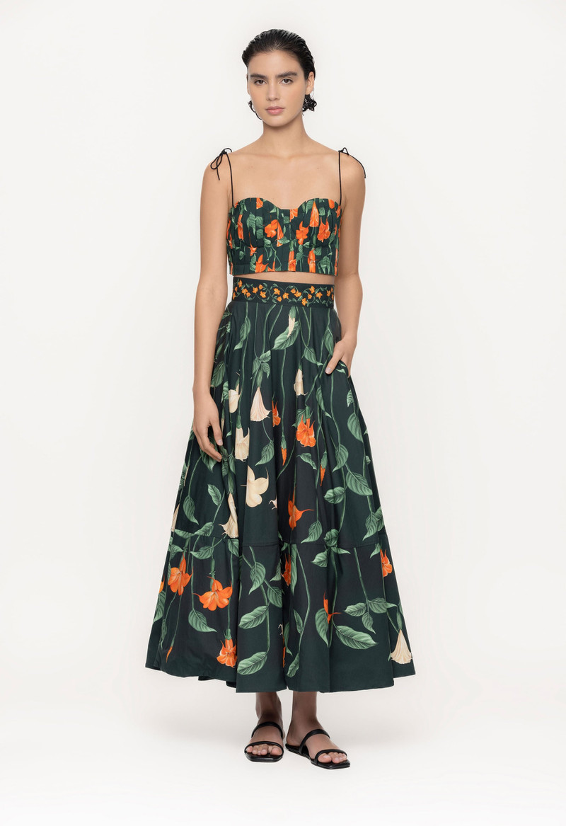Bergamota Sabanero Nocturo Maxi Skirt 2