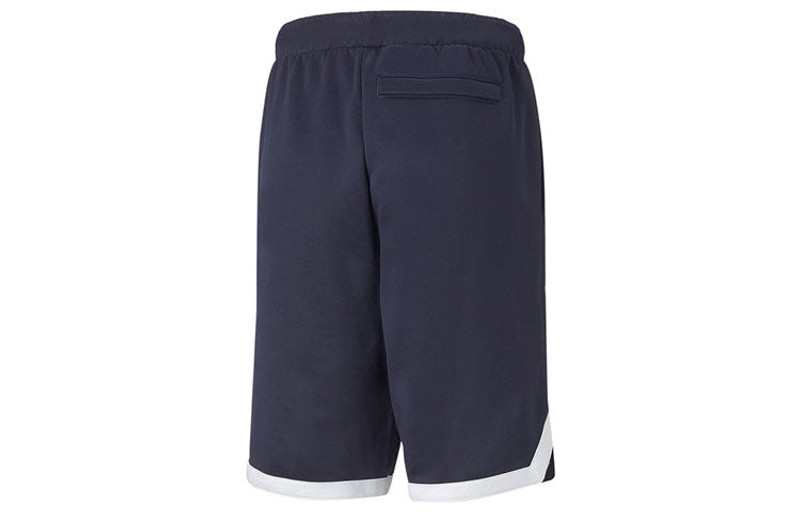 PUMA PUMA 8 Pt Logo Team Shorts 'Navy' 536923-06 outlook