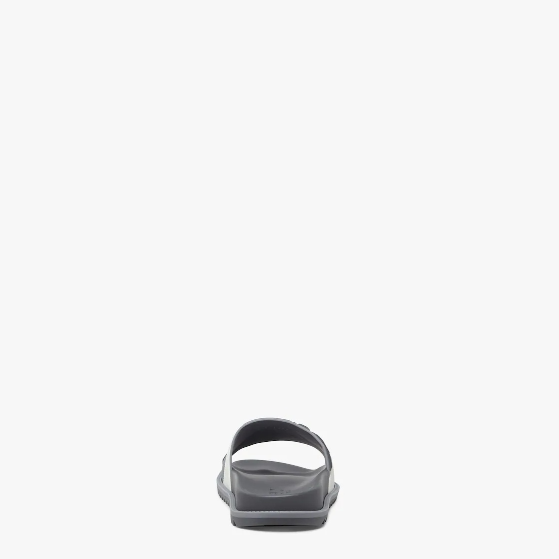 Gray rubber slides - 3