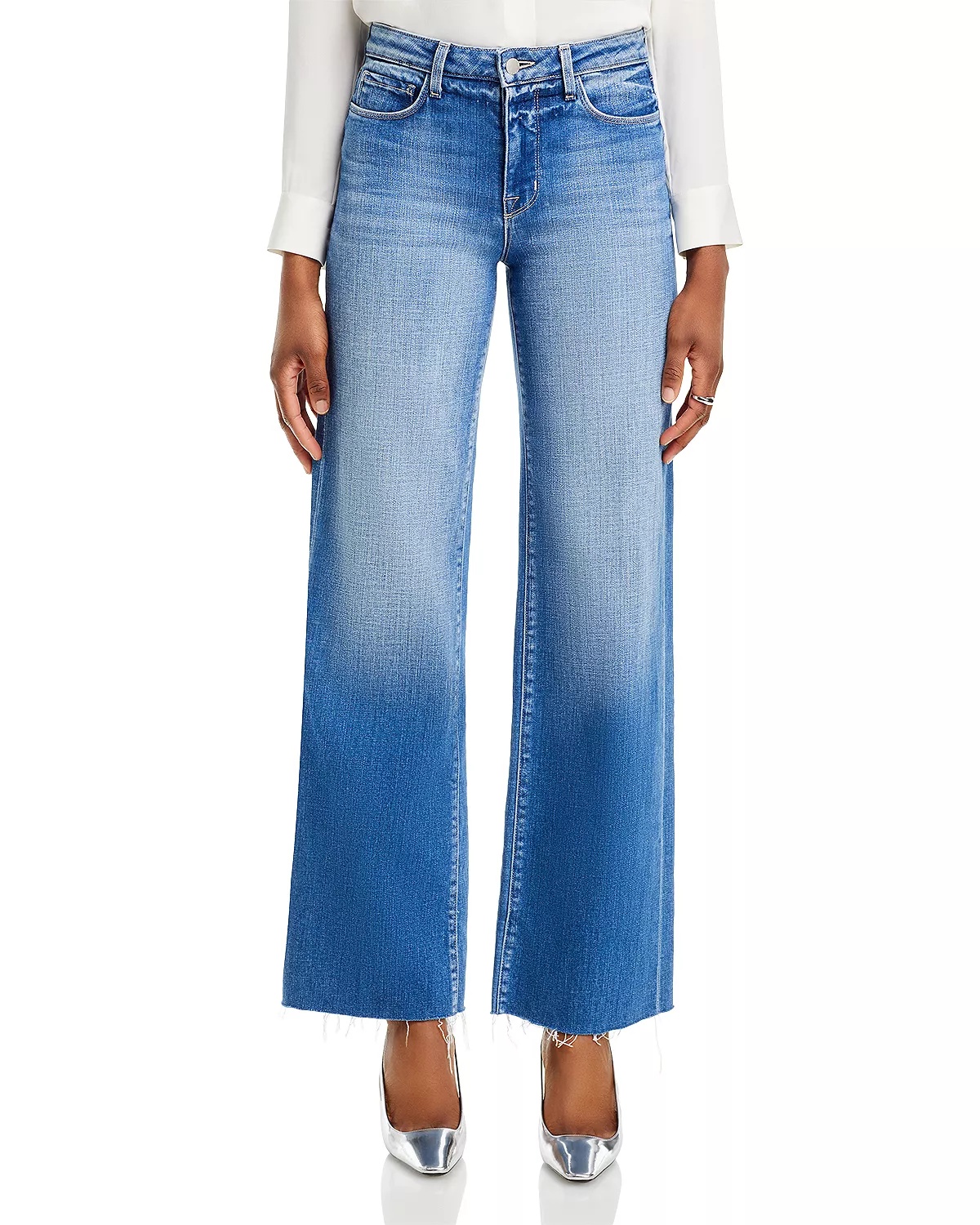 Scottie High Rise Wide Leg Jeans - 7