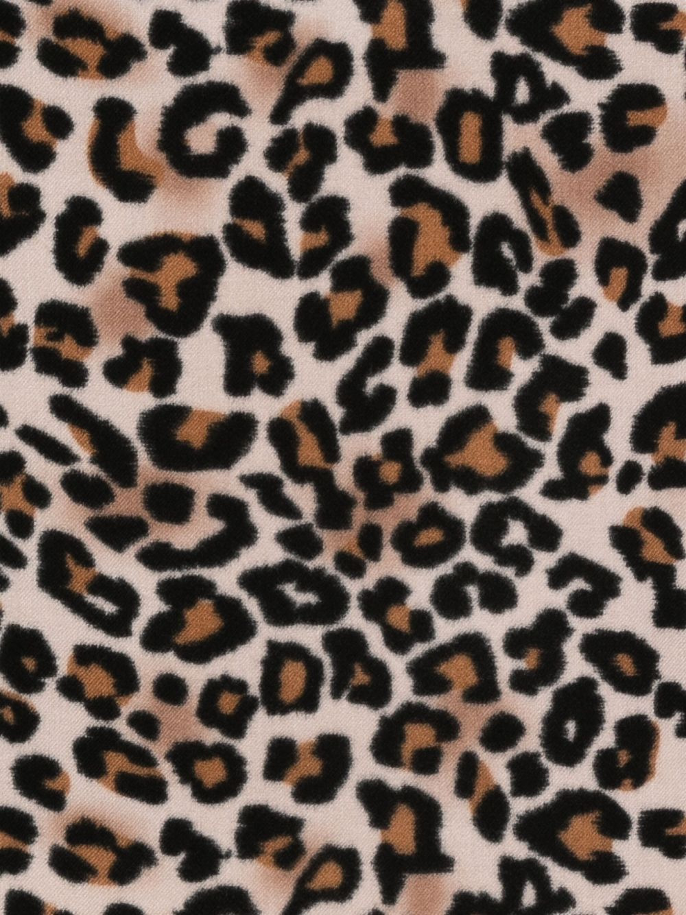 leopard-print scarf - 2