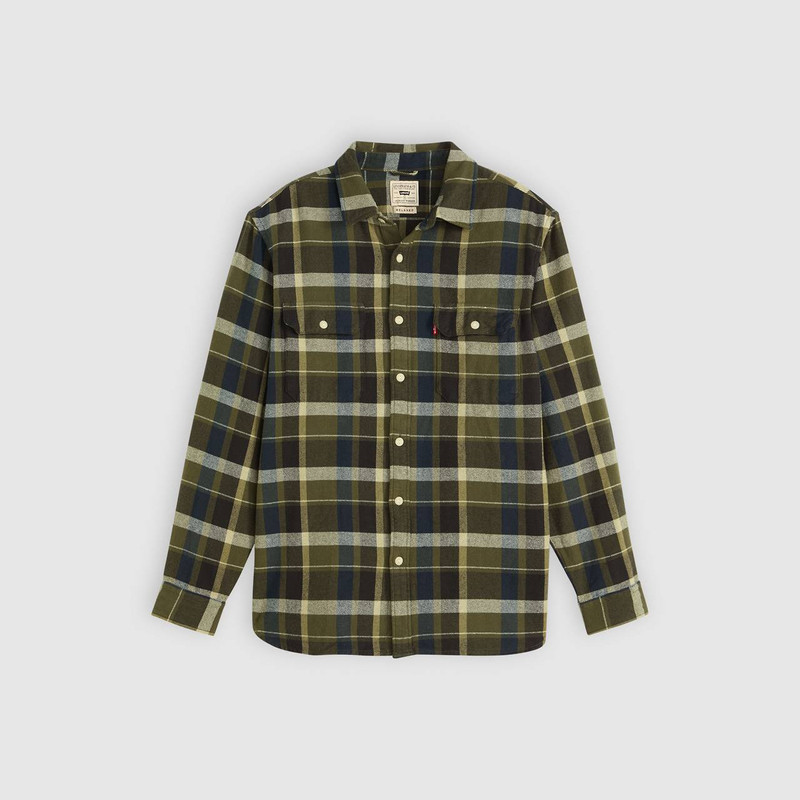 JACKSON WORKER FLANNEL OVERSHIRT 1
