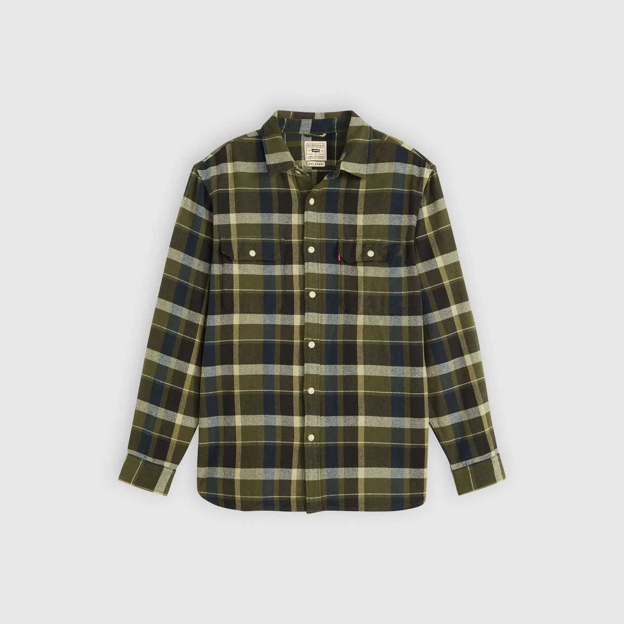 JACKSON WORKER FLANNEL OVERSHIRT - 1