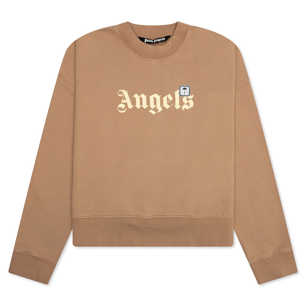 PALM ANGELS PXP ANGELS CREW - NUTS/BLACK - 1