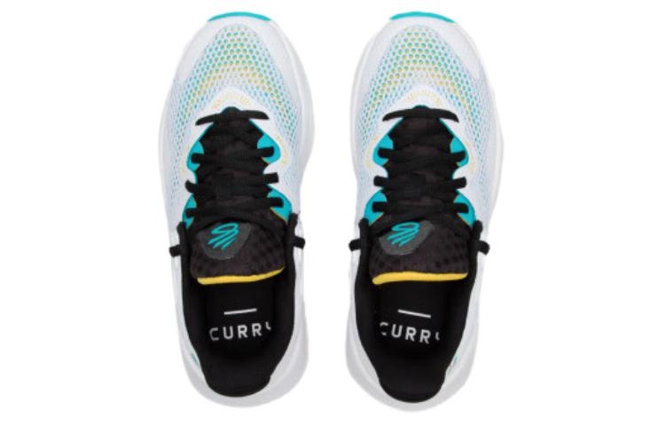 Under Armour Curry Splash 24 AP 'White Teal Red' 3027262-100 - 4