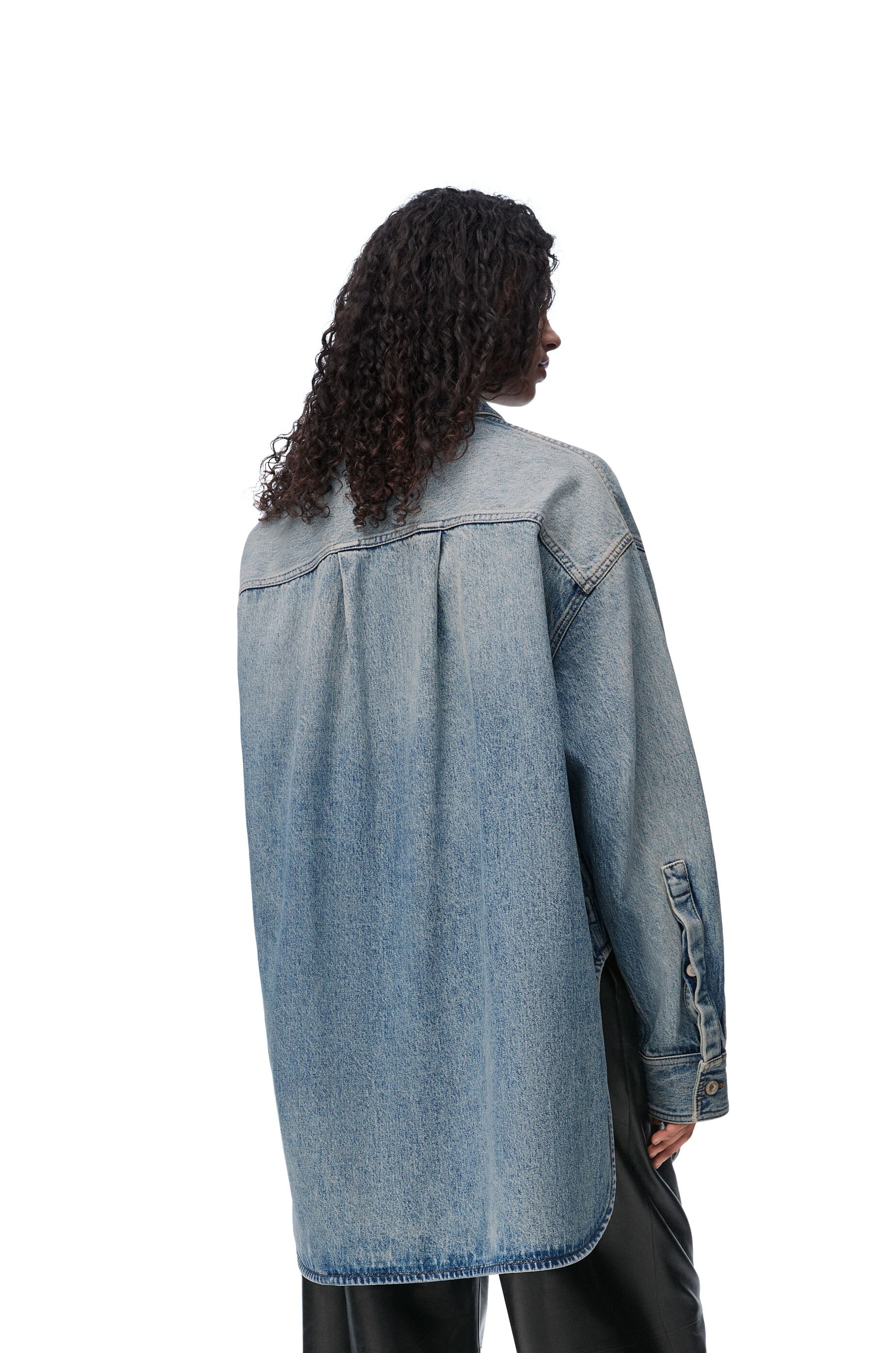 Overshirt in cotton - 4