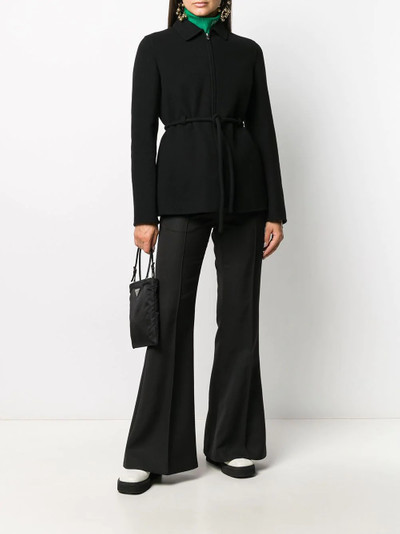 Jil Sander tied waist jacket outlook