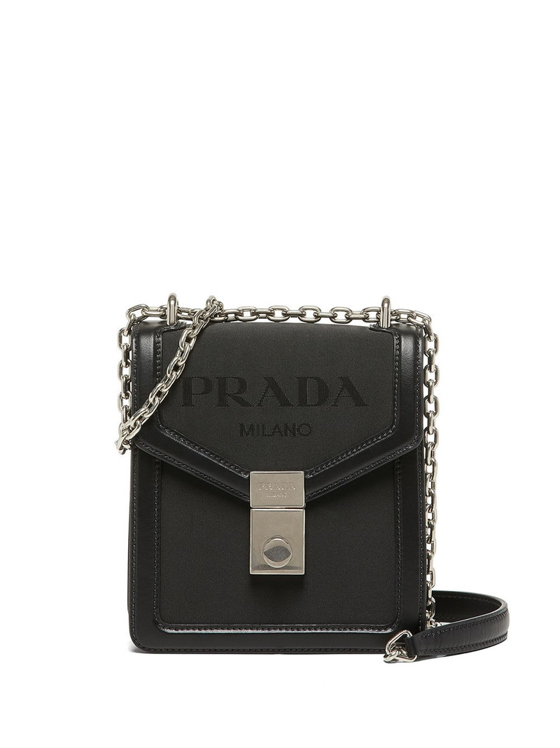 jacquard logo shoulder bag 1