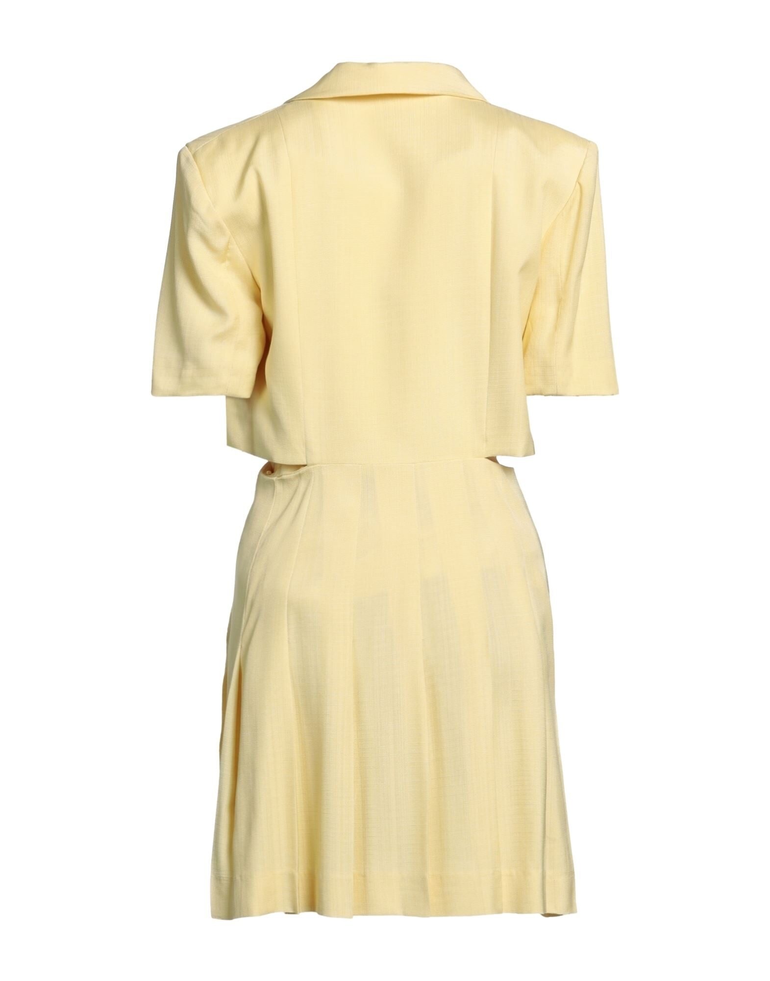 Light yellow Women's Blazer Dress - 2