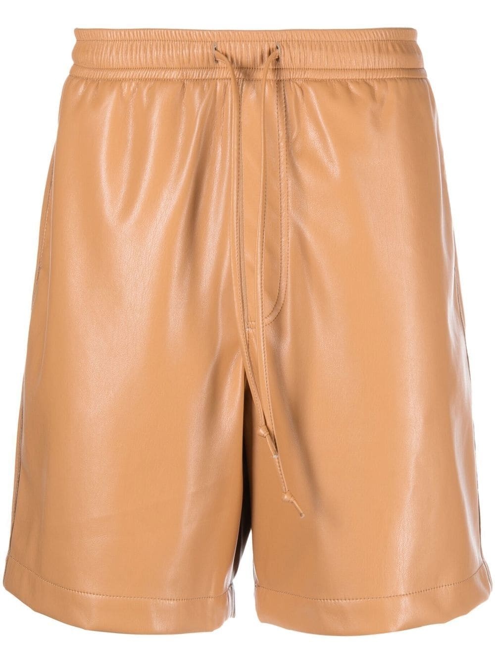 Doxxi faux-leather bermuda shorts - 1