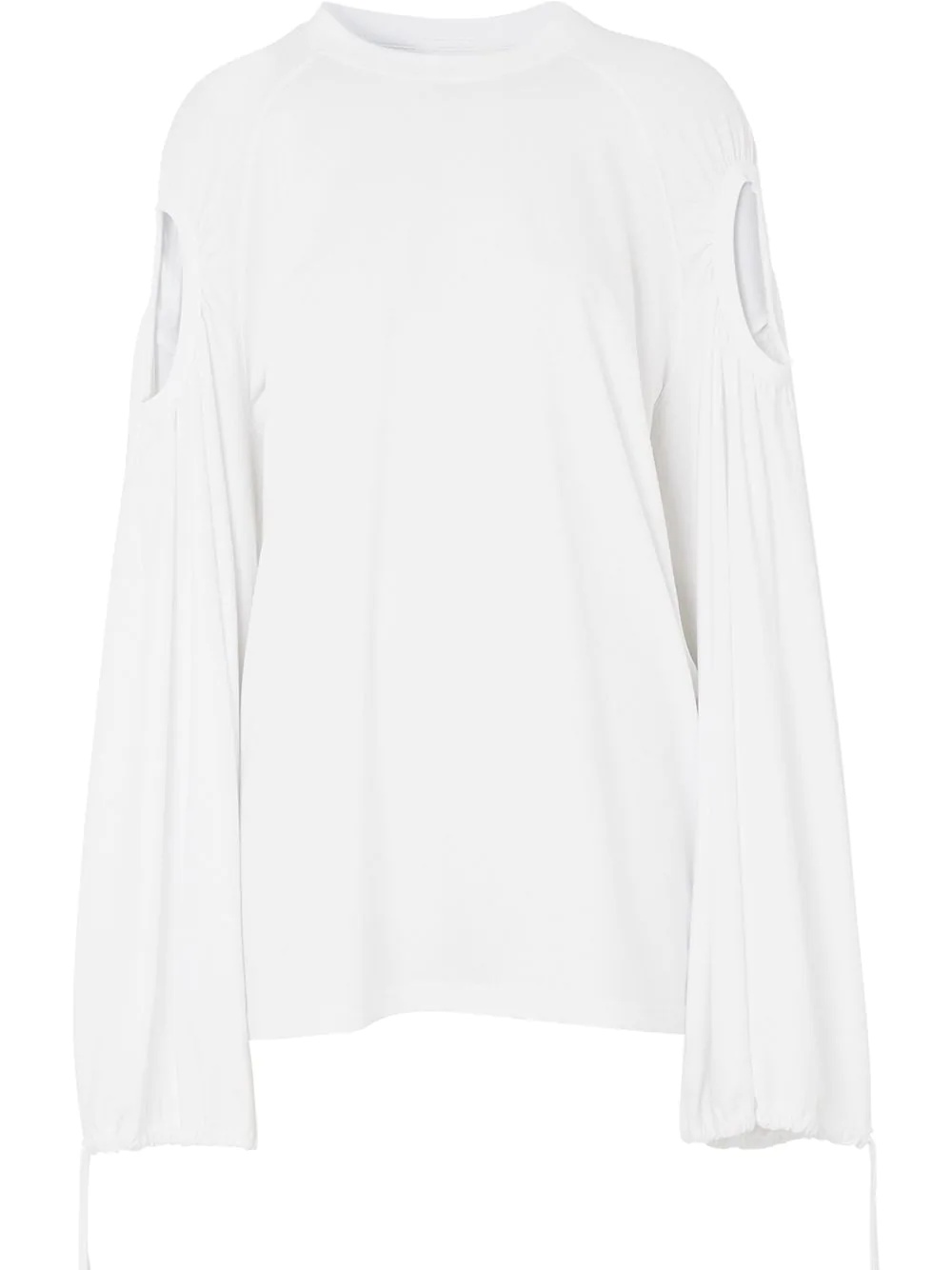 oversized cut-out top - 1