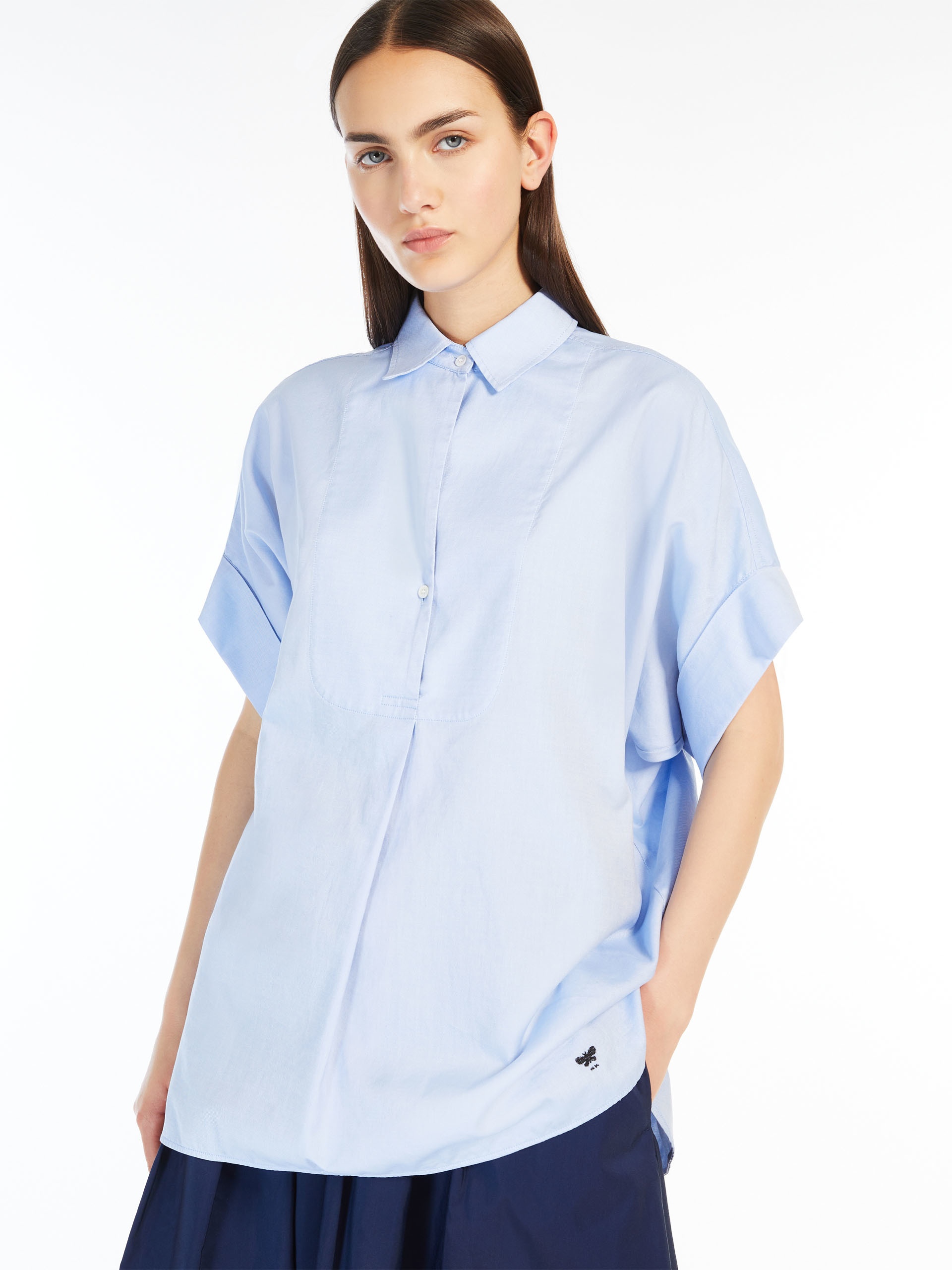 BREMA Cotton poplin shirt - 5