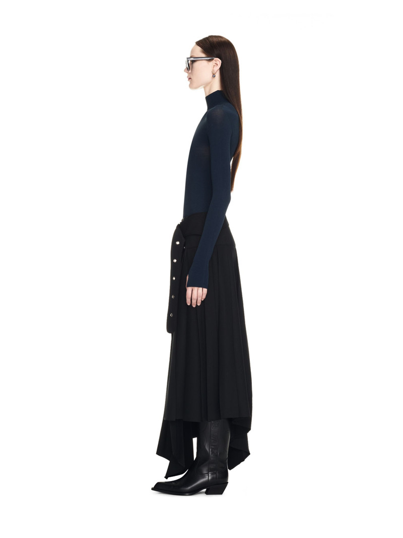 Tech Drill Belt Pleated Skirt 3