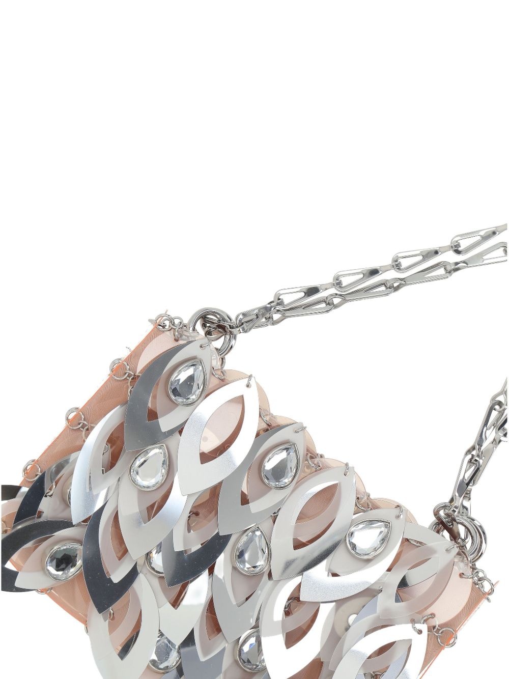 mini disc-embellished shoulder bag - 4