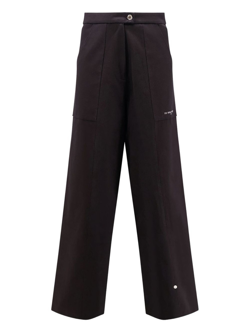 logo-print trousers 1