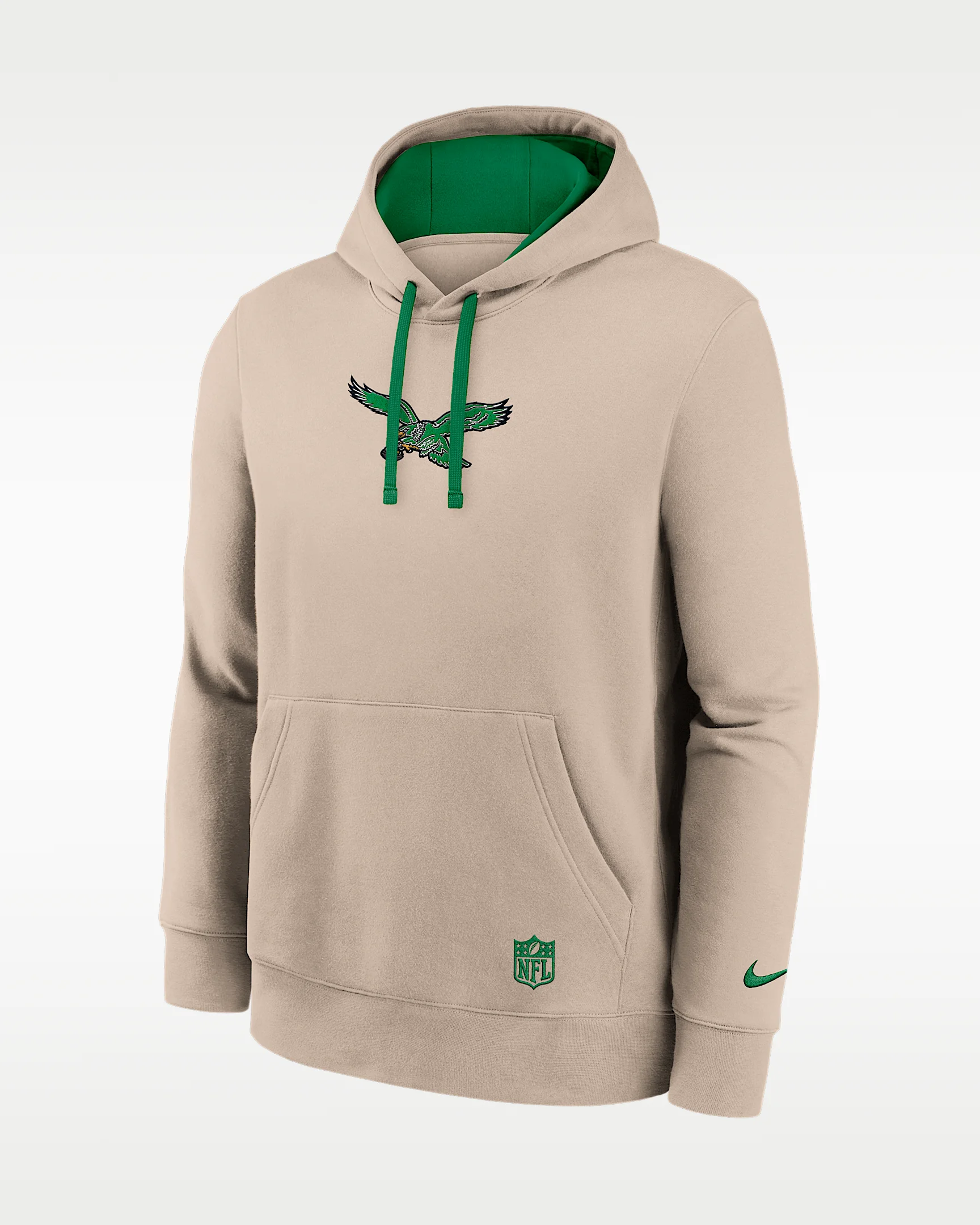 Philadelphia Eagles Rewind Club Men's Nike NFL Pullover Hoodie - 1