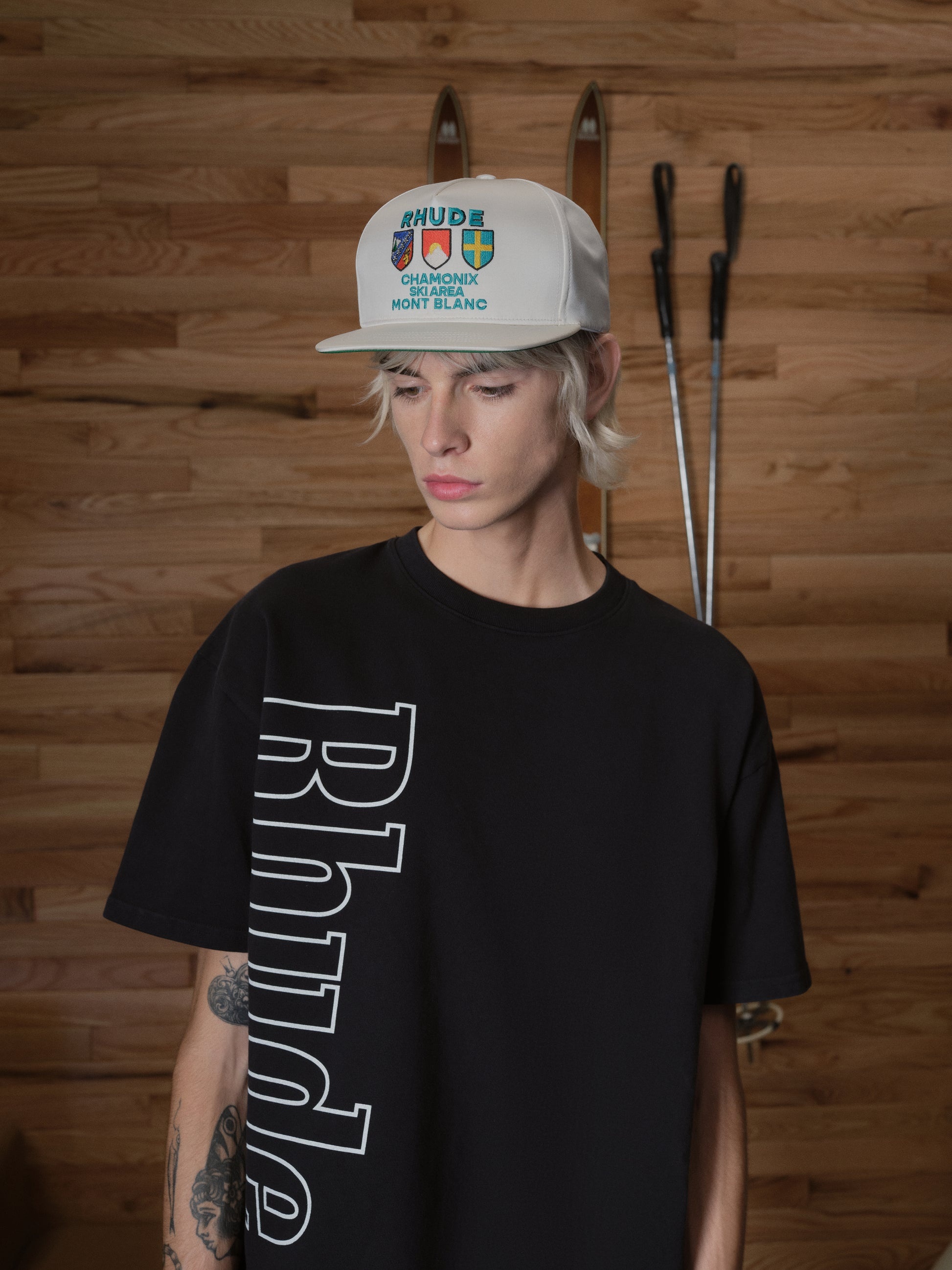 CHAMONIX SATIN STRUCTURE HAT - 4