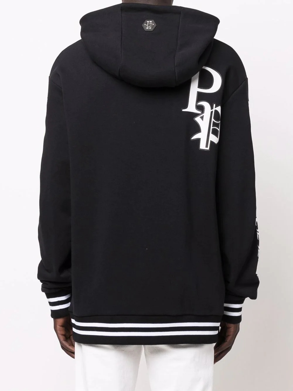 logo-print pullover hoodie - 5