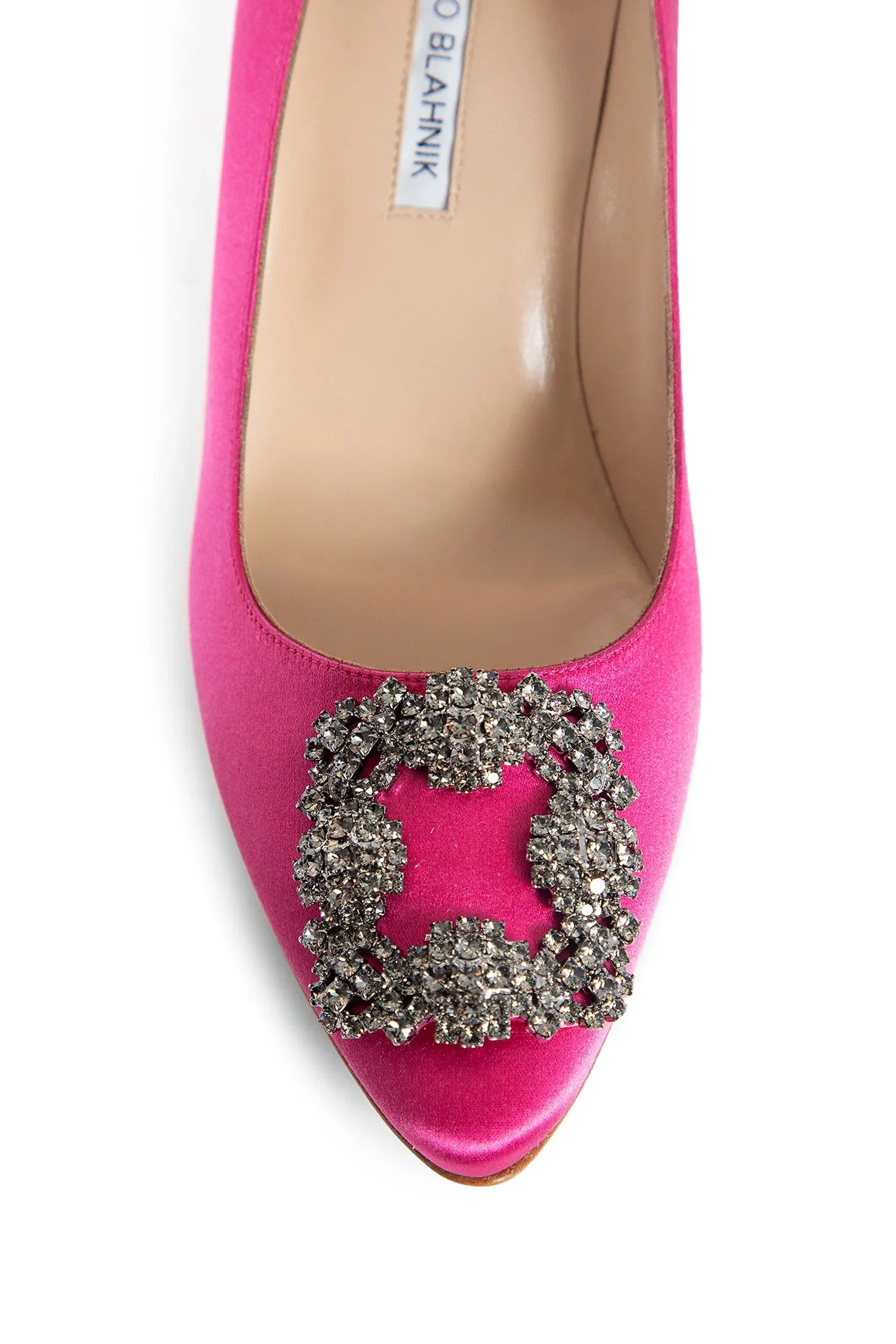Hangisi-Satin-Jewel-Buckle-Pumps - 5